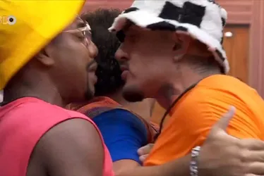 Imagem ilustrativa da imagem Davi discute com MC Bin Laden e Lucas durante festa no 'BBB 24': "Calabreso"