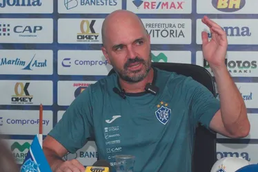 Imagem ilustrativa da imagem De olho em clássico, novo técnico do Vitória projeta sequência no Capixabão
