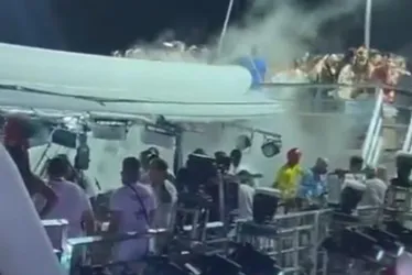 Imagem ilustrativa da imagem Defeito em tanque de gás carbônico em trio de Ivete Sangalo deixa dois feridos