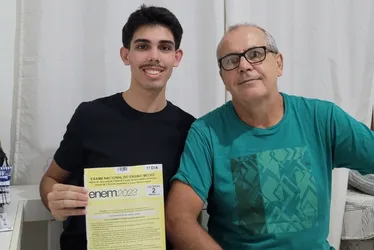 Imagem ilustrativa da imagem Dois estudantes no ES tiram nota 1.000 no Enem