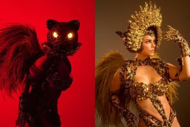 Imagem ilustrativa da imagem Entenda como funciona a fantasia de onça de Paolla Oliveira para o carnaval