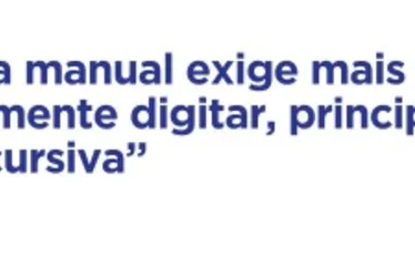 Imagem ilustrativa da imagem Especialistas defendem escrita à mão nas escolas