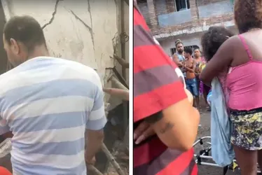 Imagem ilustrativa da imagem Explosão de casa em Vila Velha: moradores ajudaram no resgate de crianças