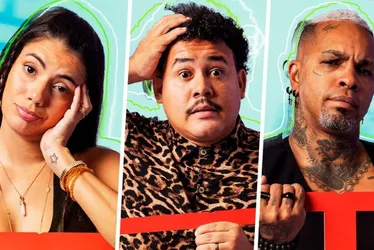 Imagem ilustrativa da imagem Fernanda, Lucas e Rodriguinho se enfrentam no paredão do BBB 24