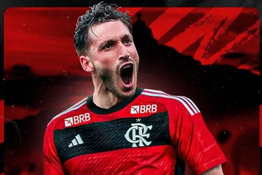Imagem ilustrativa da imagem Flamengo confirma lateral Viña, ex-Palmeiras, até dezembro de 2028