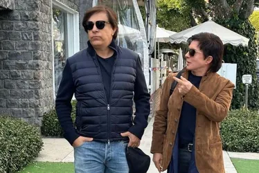 Imagem ilustrativa da imagem Foto de Xororó com Tom Cavalcanti confunde filha de Chitãozinho: 'Vi meu pai'