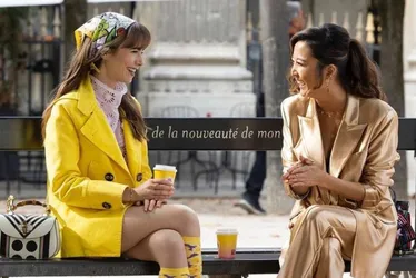 Imagem ilustrativa da imagem Franceses picham cenários de 'Emily em Paris' e dizem que série não é bem-vinda