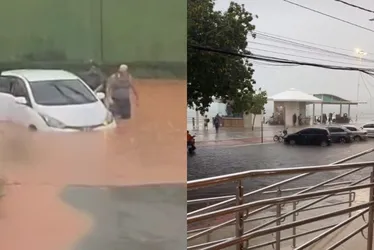 Imagem ilustrativa da imagem Guarapari registra pontos de alagamento após chuvas intensas