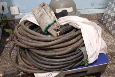 Imagem ilustrativa da imagem Homem é preso após furtar 34kg de cabo de cobre em Aracruz