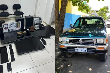Imagem ilustrativa da imagem Homem é preso após furtar bar e caminhonete em Jardim Camburi