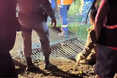 Imagem ilustrativa da imagem Homem morre após cair em bueiro e ser carregado pela correnteza
