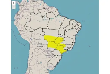 Imagem ilustrativa da imagem Inmet prevê chuvas com ventos intensos em 7 estados e no DF