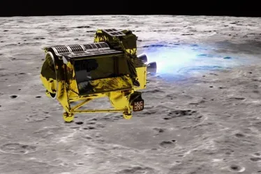 Imagem ilustrativa da imagem Japão divulga primeira imagem de sonda na Lua