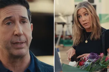 Imagem ilustrativa da imagem Jennifer Aniston e David Schwimmer, de "Friends", estrelam comercial