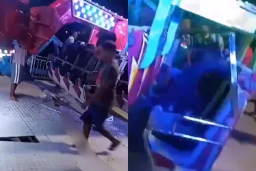 Imagem ilustrativa da imagem Jovem tem braço amputado após acidente em parque de diversões na Bahia