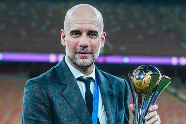 Imagem ilustrativa da imagem Maior vencedor do Mundial, Guardiola completa lista de títulos no Manchester City