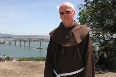 Imagem ilustrativa da imagem “Não acostumei com a beleza da paisagem capixaba!”, diz frei do Convento da Penha