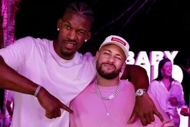 Imagem ilustrativa da imagem "Neymar é um pai incrível", afirma Jimmy Butler, astro da NBA e amigo do jogador