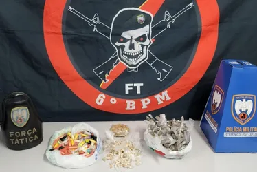 Imagem ilustrativa da imagem Polícia Militar apreende drogas escondidas em sobrado na Serra