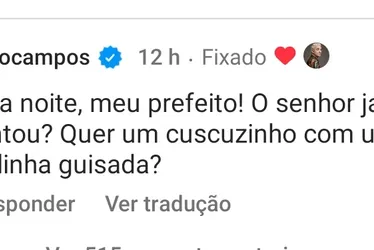 Imagem ilustrativa da imagem Prefeito do Recife já "desnevou", mas aumentou em 1 milhão número de seguidores