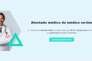 Imagem ilustrativa da imagem Site alemão oferece atestado médico virtual no Brasil por R$ 29
