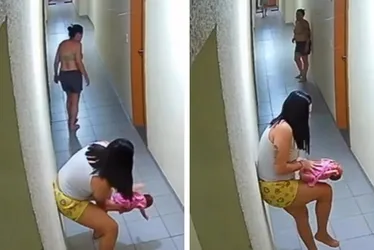 Imagem ilustrativa da imagem Soldado da PM salva vida de bebê de 55 dias engasgada com leite em Vila Velha