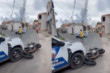 Imagem ilustrativa da imagem Suspeito é baleado e preso após ameaçar moradores na Serra