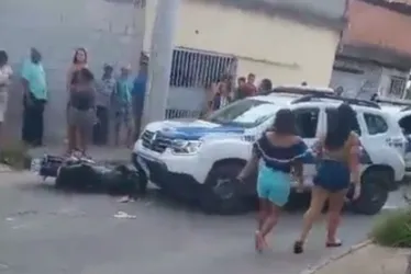 Imagem ilustrativa da imagem Suspeito é detido após bater em viatura da PM durante fuga
