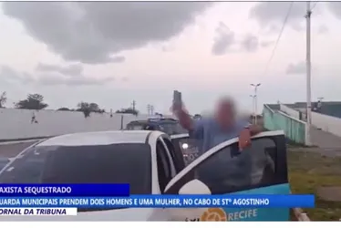 Imagem ilustrativa da imagem Taxista de 50 anos escapa de assalto graças à agilidade da Guarda Municipal