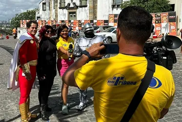 Imagem ilustrativa da imagem Tem folia na tela. "Carnaval da Tribuna" mostra o melhor do Recife e Olinda
