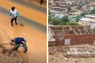 Imagem ilustrativa da imagem Temporal com chuva de granizo deixa ruas alagadas em cidades do ES