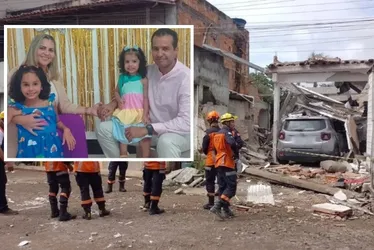Imagem ilustrativa da imagem Um mês após explosão de casa, família busca forças para se recuperar