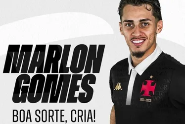 Imagem ilustrativa da imagem Vasco oficializa venda do meia Marlon Gomes ao Shakhtar Donetsk