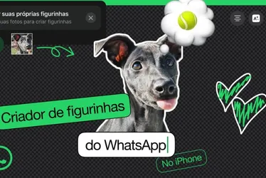 Imagem ilustrativa da imagem WhatsApp lança editor de figurinhas no aplicativo para iPhones e iPad