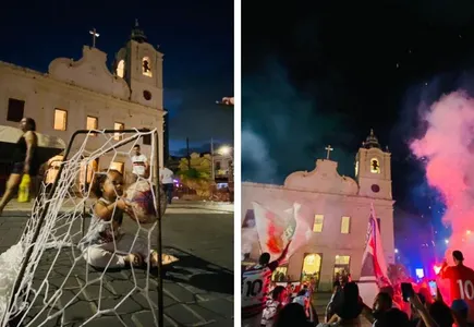 
          Imagem ilustrativa da imagem Pelada histórica: torcida do Santa Cruz celebra 110 anos com futebol e tradição
          