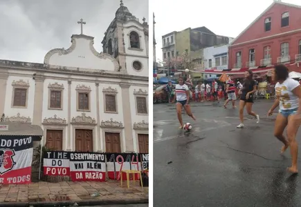 
          Imagem ilustrativa da imagem Pelada histórica: torcida do Santa Cruz celebra 110 anos com futebol e tradição
          