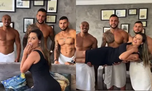
          Imagem ilustrativa da imagem Andressa Urach realiza fetiche após sexo com três homens: "Melhor experiência"
          
