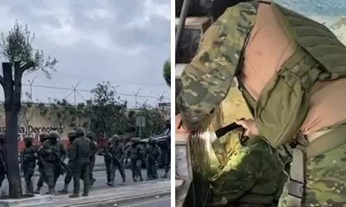 
          Imagem ilustrativa da imagem Após tráfico tomar TV e iniciar onda de ataques, Equador põe Exército na rua
          