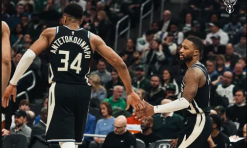 
          Imagem ilustrativa da imagem Bucks atropelam Celtics em casa e esquentam disputa na Conferência Leste da NBA
          