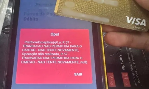 
          Imagem ilustrativa da imagem Cartão falha e banco é condenado em 5 mil
          