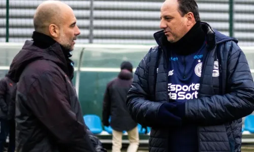 
          Imagem ilustrativa da imagem Ceni fala sobre encontro com Guardiola e prevê voos altos do Bahia em 2024
          