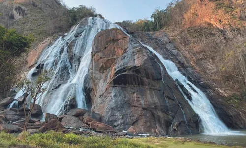 
          Imagem ilustrativa da imagem Chuva provoca espetáculo da natureza nas cachoeiras do ES
          