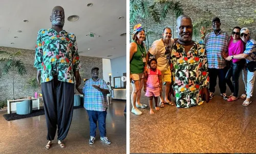 
          Imagem ilustrativa da imagem Do pagode ao gigante: cantor Péricles é eternizado em Olinda
          