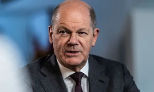 
          Imagem ilustrativa da imagem Em pronunciamento, chanceler alemão reconhece cenário global difícil
          