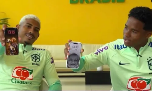 
          Imagem ilustrativa da imagem Endrick e John Kennedy: dupla afiada para o Pré-Olímpico
          