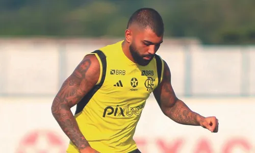
          Imagem ilustrativa da imagem Gabigol cede, mas Flamengo resiste em renovar
          