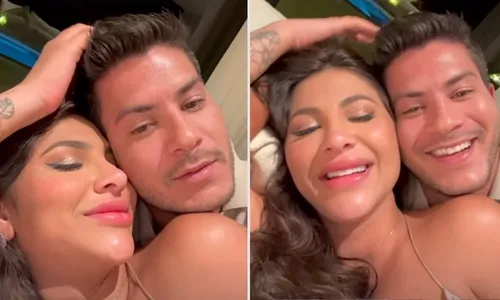 
          Imagem ilustrativa da imagem Grávida, influenciadora capixaba reata relacionamento com Arthur Aguiar
          