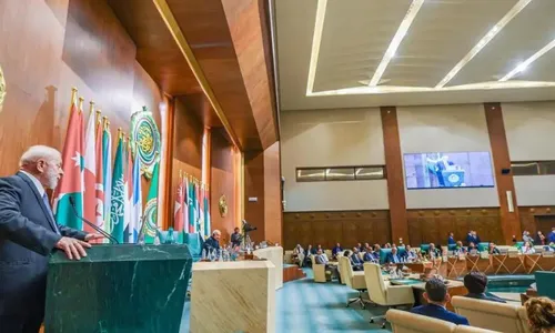 
          Imagem ilustrativa da imagem Lula critica Israel e acusa países ricos de covardia com palestinos
          