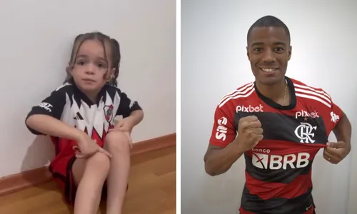 
          Imagem ilustrativa da imagem "Mini torcedora" do River viraliza com despedida para De La Cruz, reforço do Fla
          