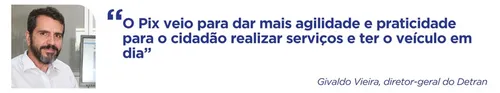 
          Imagem ilustrativa da imagem Motoristas do ES vão poder usar Pix em blitz para pagar licenciamento
          